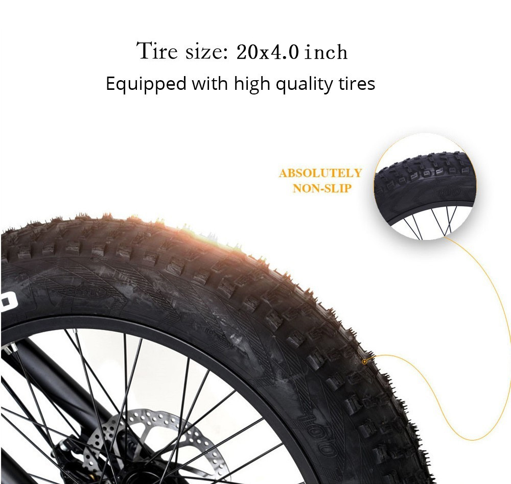 CMACEWHEEL GW20 Electric Bike with Front Basket 20*4.0 inch CST Tire 750W Motor 40km/h Max Speed 15Ah Battery