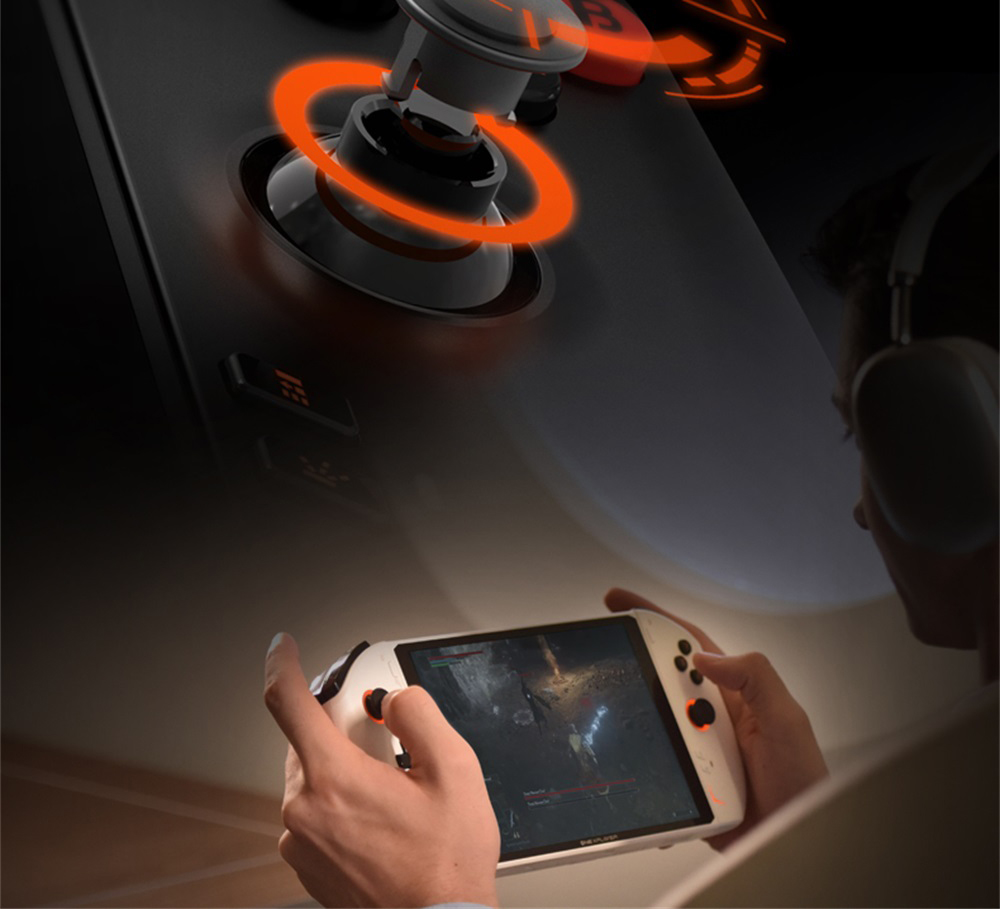 One Netbook OneXPlayer 2 Pro 5 in 1 Handheld Gaming PC 8.4'' 2K IPS Screen AMD Ryzen 7 7840U 32GB LPDDR5 1TB RAM M.2 Windows 11 US - Black