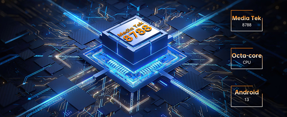 OUKITEL RT5 Rugged Android 13 Tablet, 10.1 Inch 1920x1200 FHD, MTK MT8788 Octa Core 2.0GHz, 14GB RAM 256GB ROM, 16MP Front&Rear Camera, Dual 4G SIM, GPS/GALILEO/GLONASS, Wi-Fi BT TF, 11000mAh Battery 33W Fast Charging, Water/Dust/Shock-proof - Black