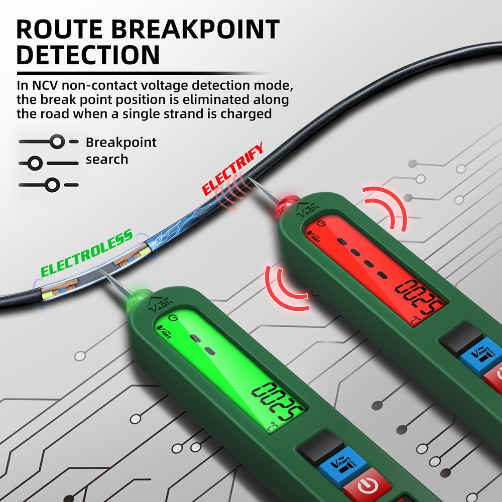 BSIDE S4 Smart Voltage Tester Green