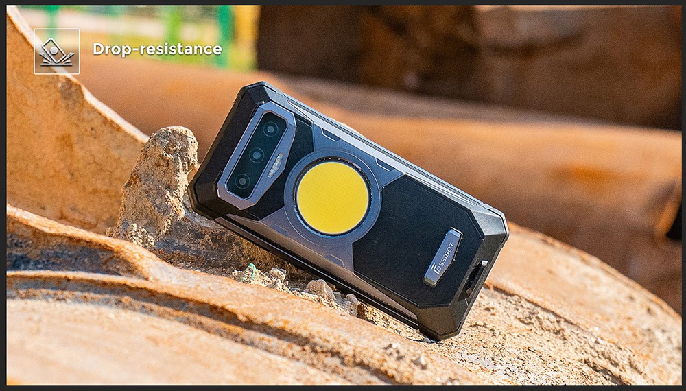FOSSiBOT F102 odolný smartfón, 12GB+256GB, 32M predná kamera+108M zadná kamera, osemjadrový, Android 13.0, 6.58-palcový FHD+ displej, kempingové svetlá, stereo duálne reproduktory