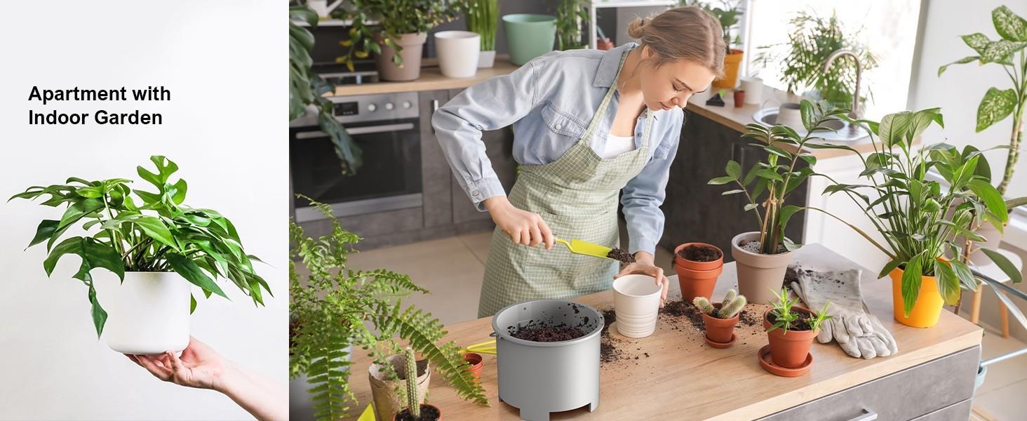 Involly Electric Kitchen Composter, 3.3L, Fast Composting, One-Touch Smart LED Screen, Auto Clean - EU Plug
