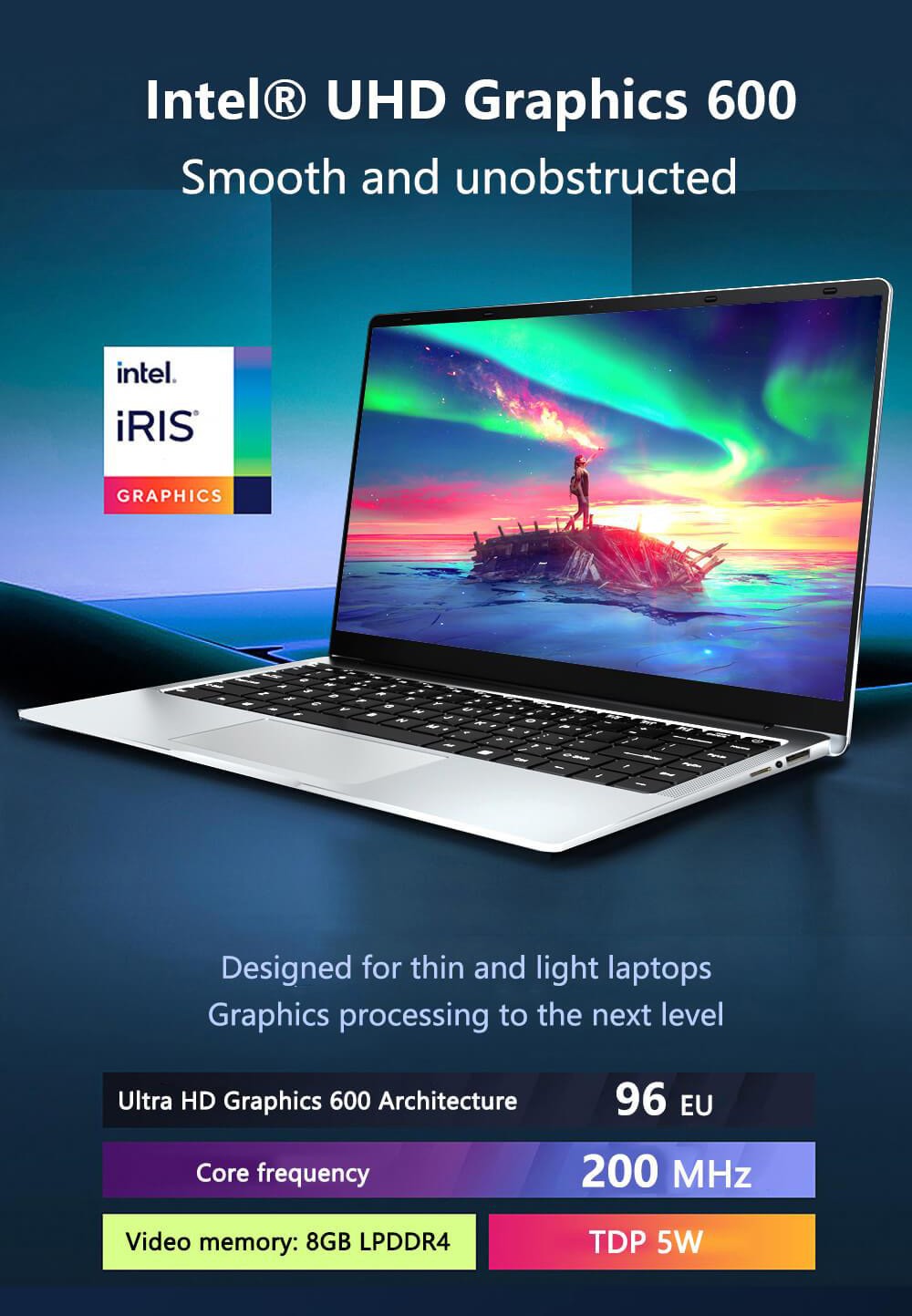 KUU Xbook-3 Laptop 8GB LPDDR4 512GB SSD