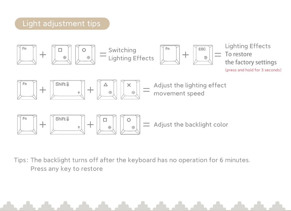 MIIIW Art Series Z830 Mechanical Keyboard 83 Keys Triple-mode - Beige