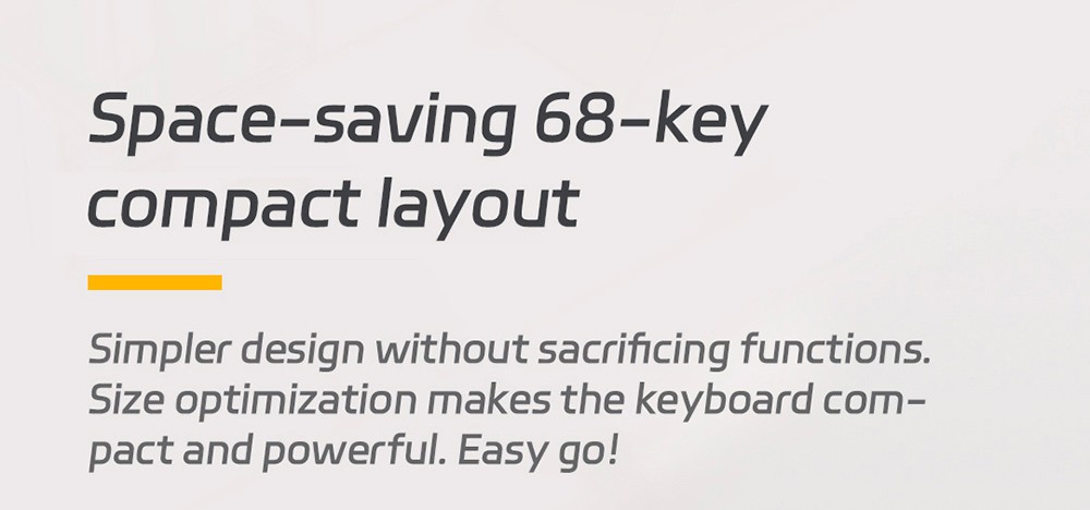 MIIIW POP Series Z680cc Mechanical Keyboard 68 Keys Three-mode - Gateron Brown Switch