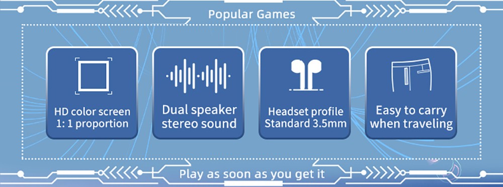 Powkiddy RGB30 Handheld Game Console Open Source Linux 16GB + 64GB TF Card, 5G WiFi - White