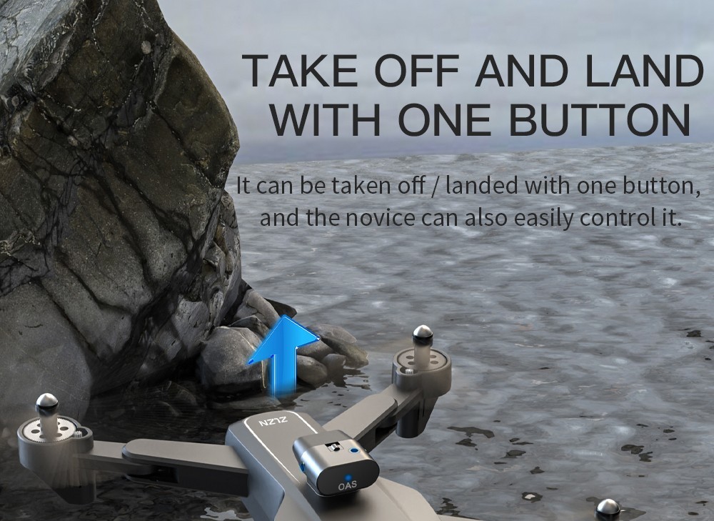 ZLL SG105 RC Drone HD Camera Optical Flow Positioning Foldable Quadcopter, 1 Battery