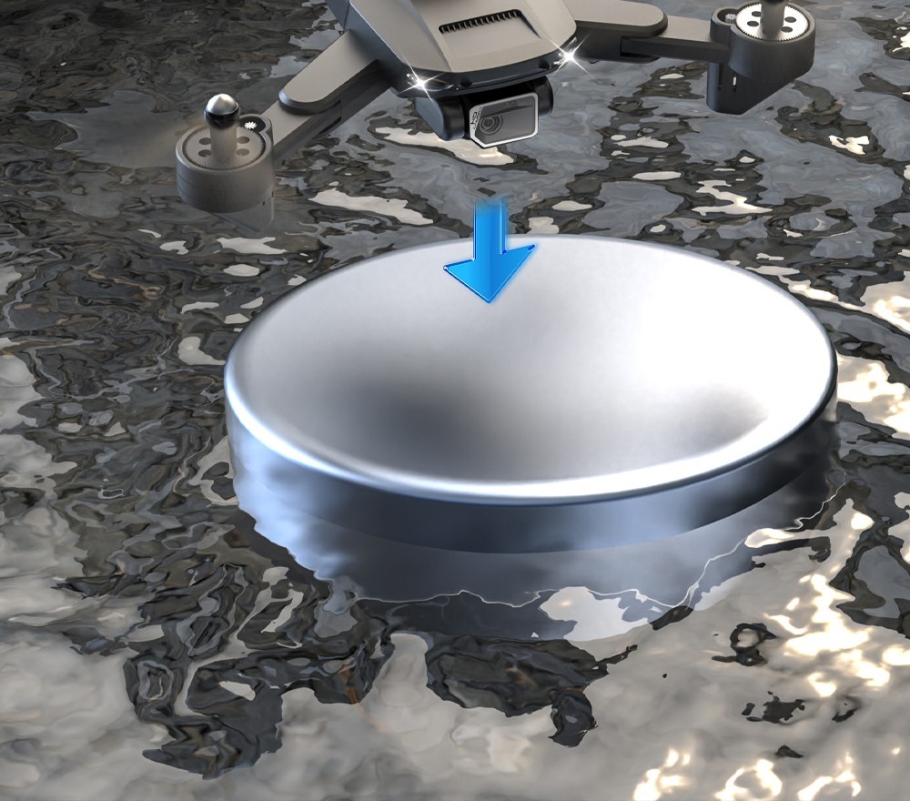 ZLL SG105 RC Drone HD Camera Optical Flow Positioning Foldable Quadcopter, 1 Battery