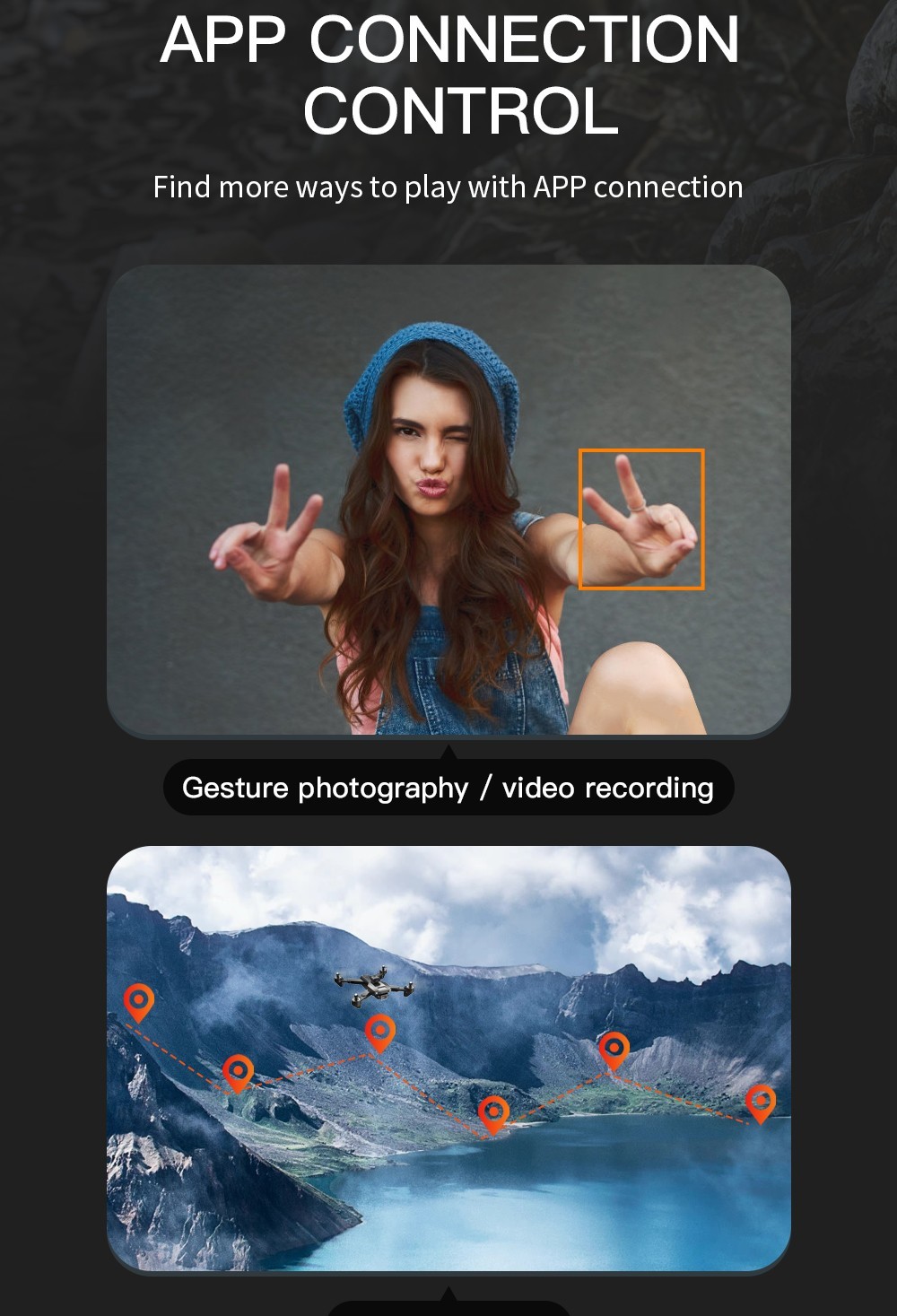 ZLL SG105 RC Drone HD Camera Optical Flow Positioning Foldable Quadcopter, 1 Battery