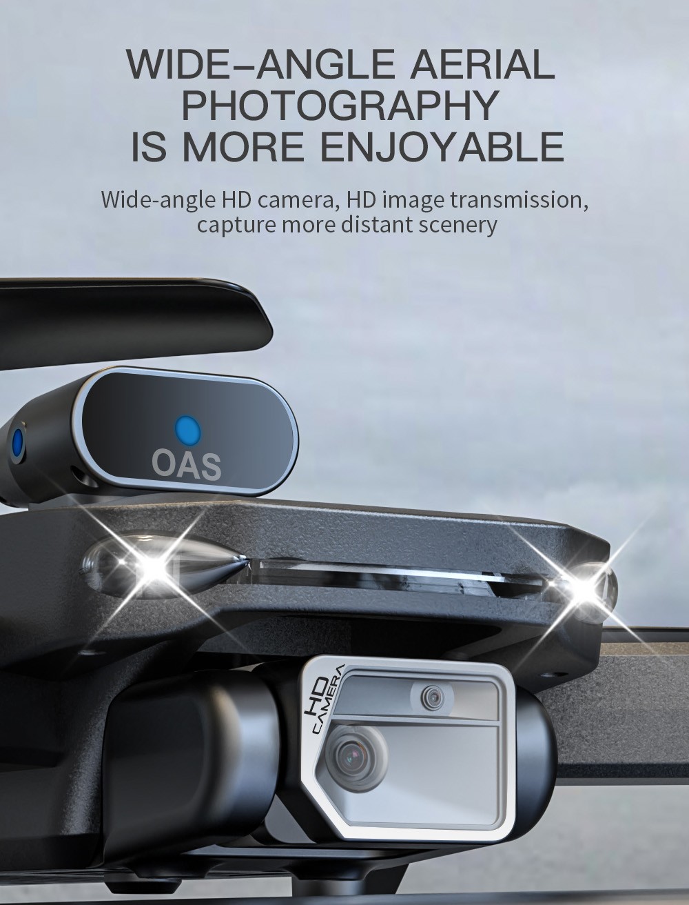 ZLL SG105 RC Drone HD Camera Optical Flow Positioning Foldable Quadcopter, 1 Battery