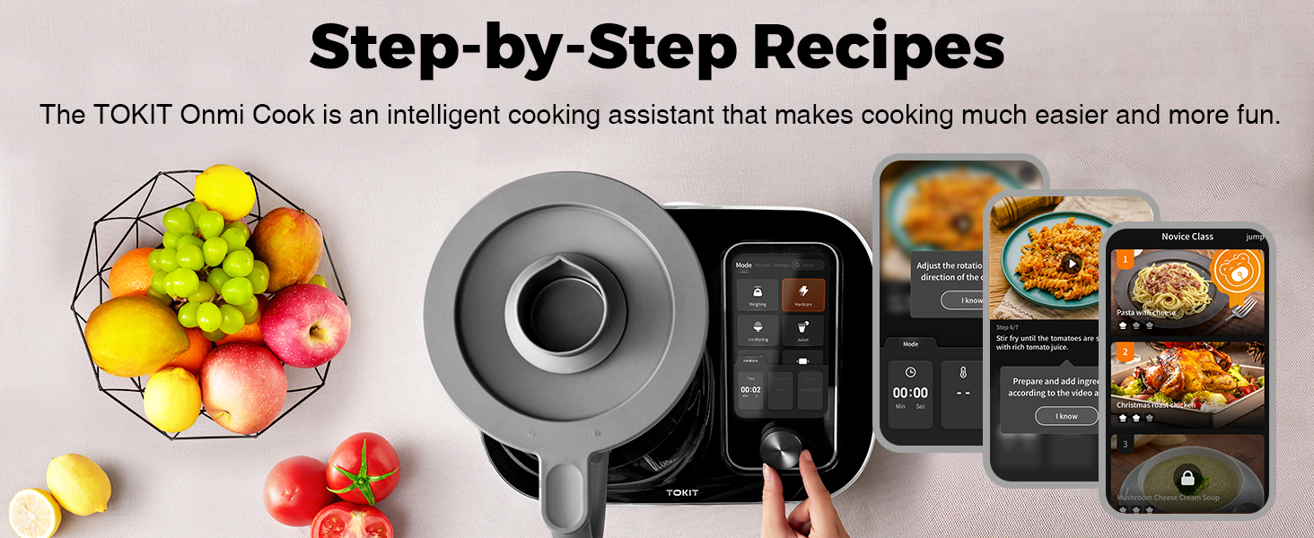 TOKIT Omni Cook - Multifunction Smart Cooking Machine