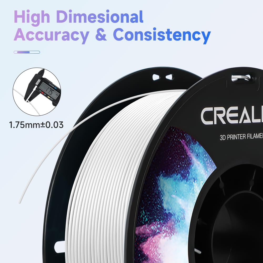 Creality CR Series TPU Filament 1.75mm 1KG - biela