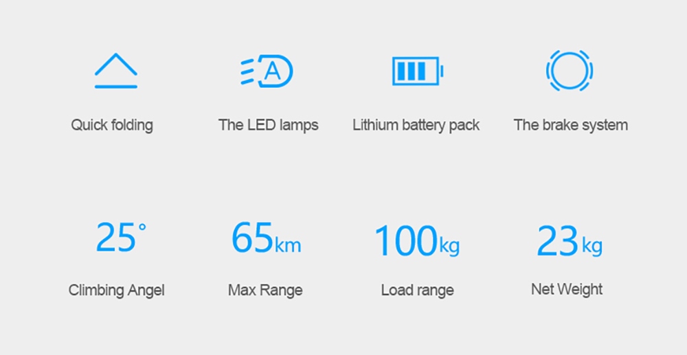AOVO X9 Plus Electric Scooter 10 inches Tire 36V 500W Motor 40km/h Max Speed 65km Range Detachable Battery - Orange