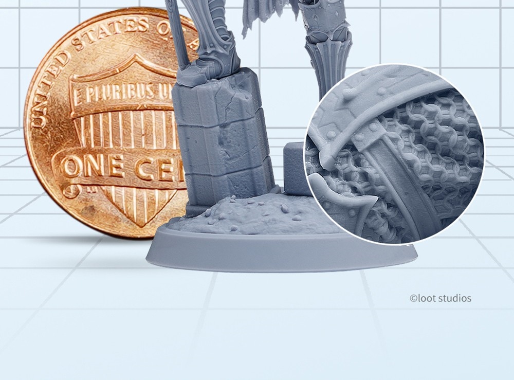 Anycubic Photon D2 Consumer DLP Resin 3D Printer, 2560*1440 Projector Resolution, 2.8 inch TFT Touch Control, 4-Point Manual Leveling, Laser Engraving Platform, 130.56x73.44x165mm