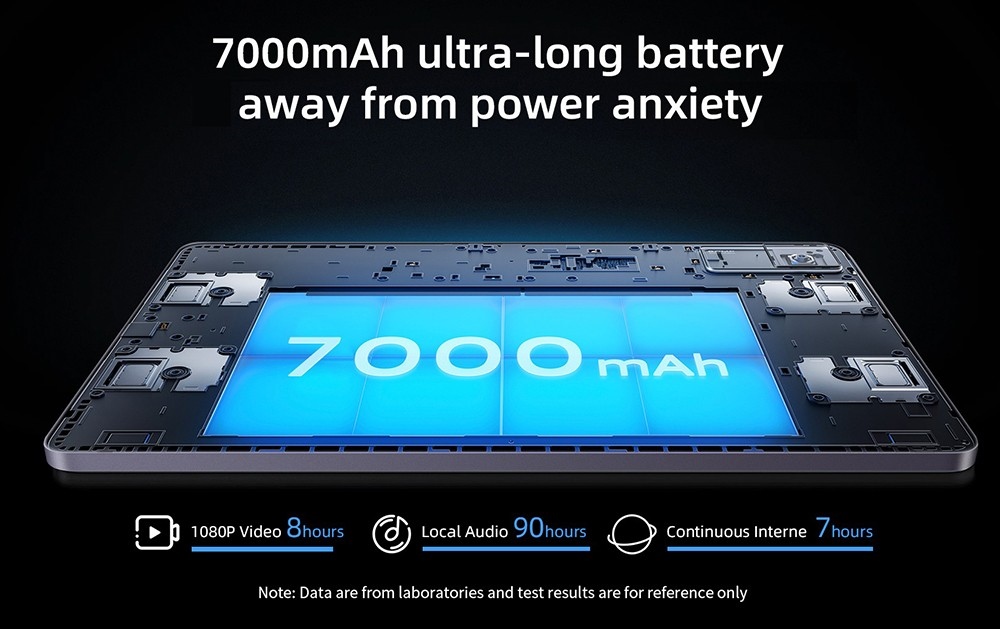 BMAX I10 Pro 10.1 inch Tablet UNISOC T606 Octa Core Android 13 Multi-language 4G LTE 4GB+4GB Expansion RAM 128GB SSD 1280x800 HD IPS Touch Screen 2.4G/5G WiFi Bluetooth 5.0 13MP Rear Camera - EU