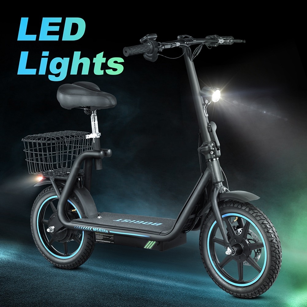 BOGIST M5 Elite Electric Scooter 14-palcová pneumatika 500W motor 48V 13Ah vymeniteľná batéria 40~45km dojazd 40 km/h maximálna rýchlosť