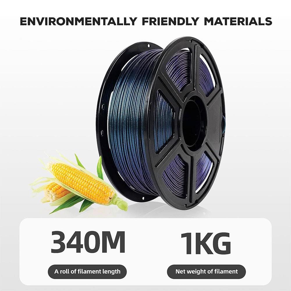 Flashforge 1.75mm PLA Multicolor 3D Printing Filament 1kg Rose Quartz