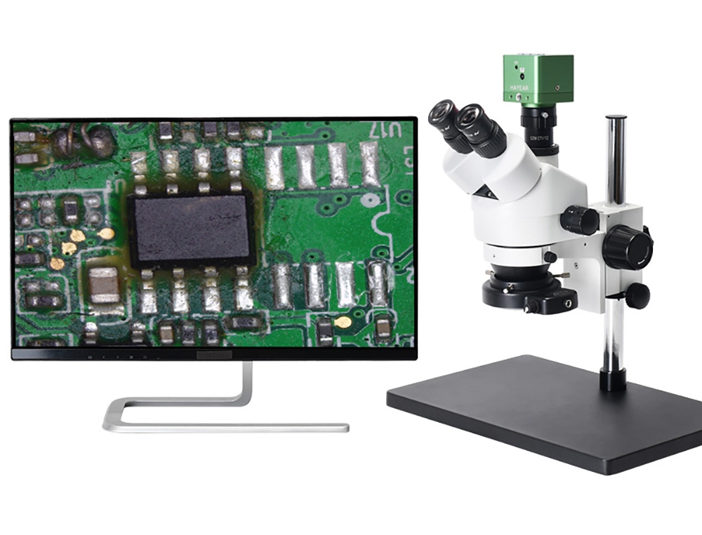 AmScope 3.5X-45X Binocular Stereo Zoom Microscope With Dual Halogen Lights