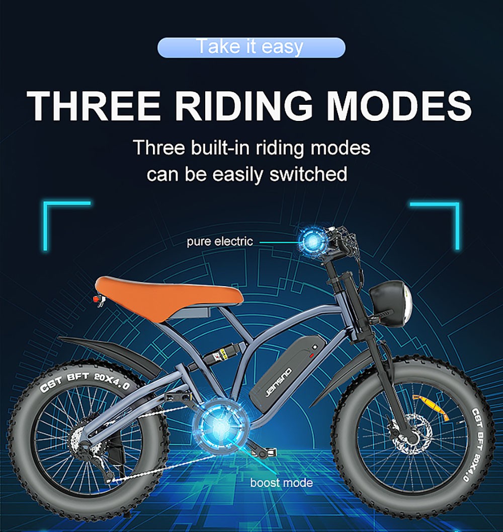 Vélo JANSNO X50 en promo 899€ ( fatbike - 750 watts