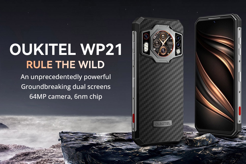 OUKITEL WP21 Rugged Smartphone Unlocked,17+256GB Android 12