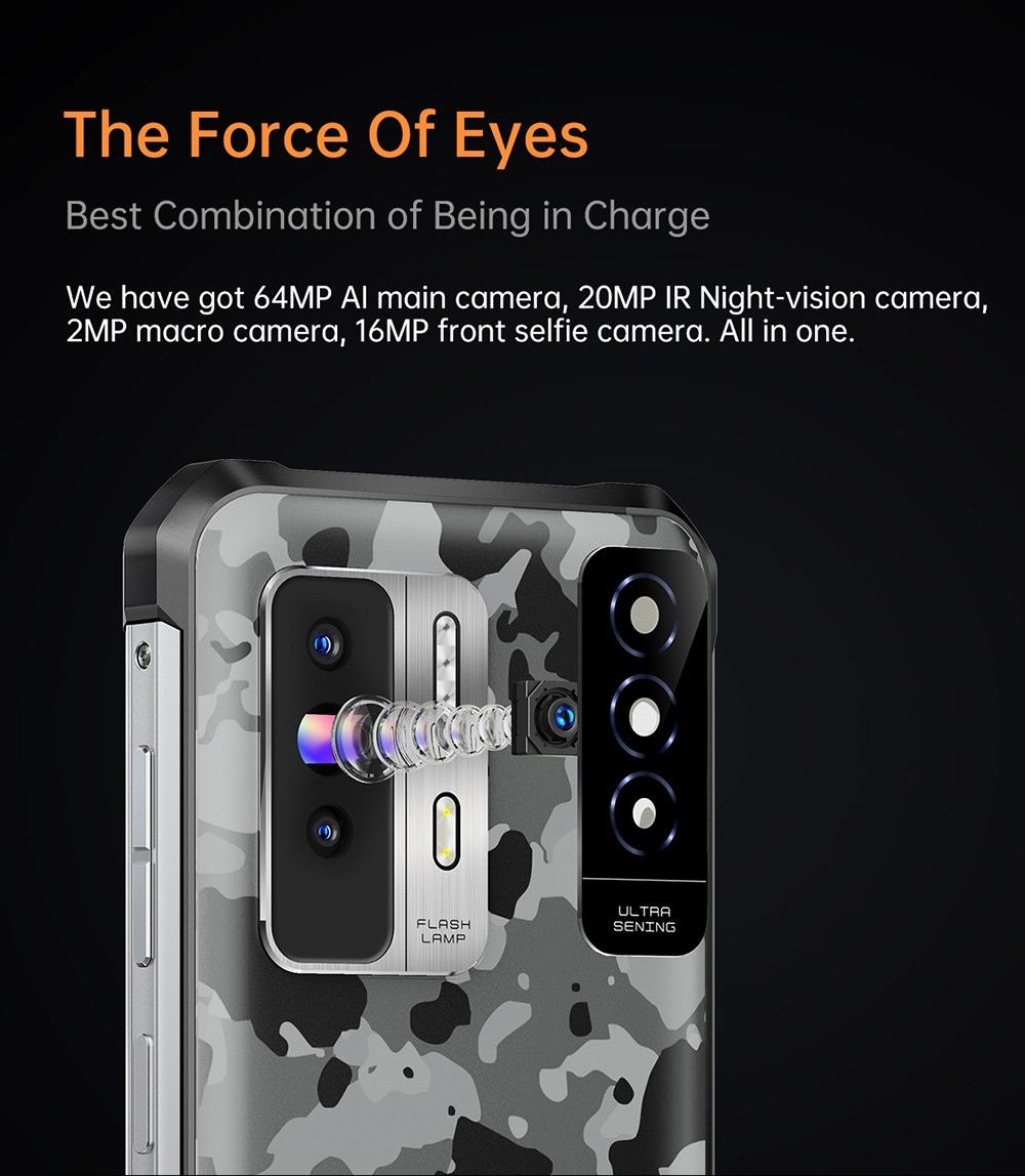 OUKITEL WP27 Rugged Smartphone Unlocked, 12GB+256GB
