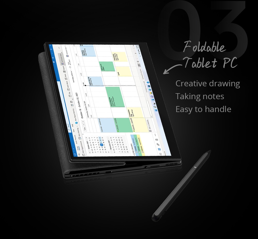 One Netbook 5 Laptop Intel I7 1250U Processor 32GB LPDDR5 1TB ROM 10.1'' 2.5K LTPS WiFi 6 BT5.2 - EU Plug