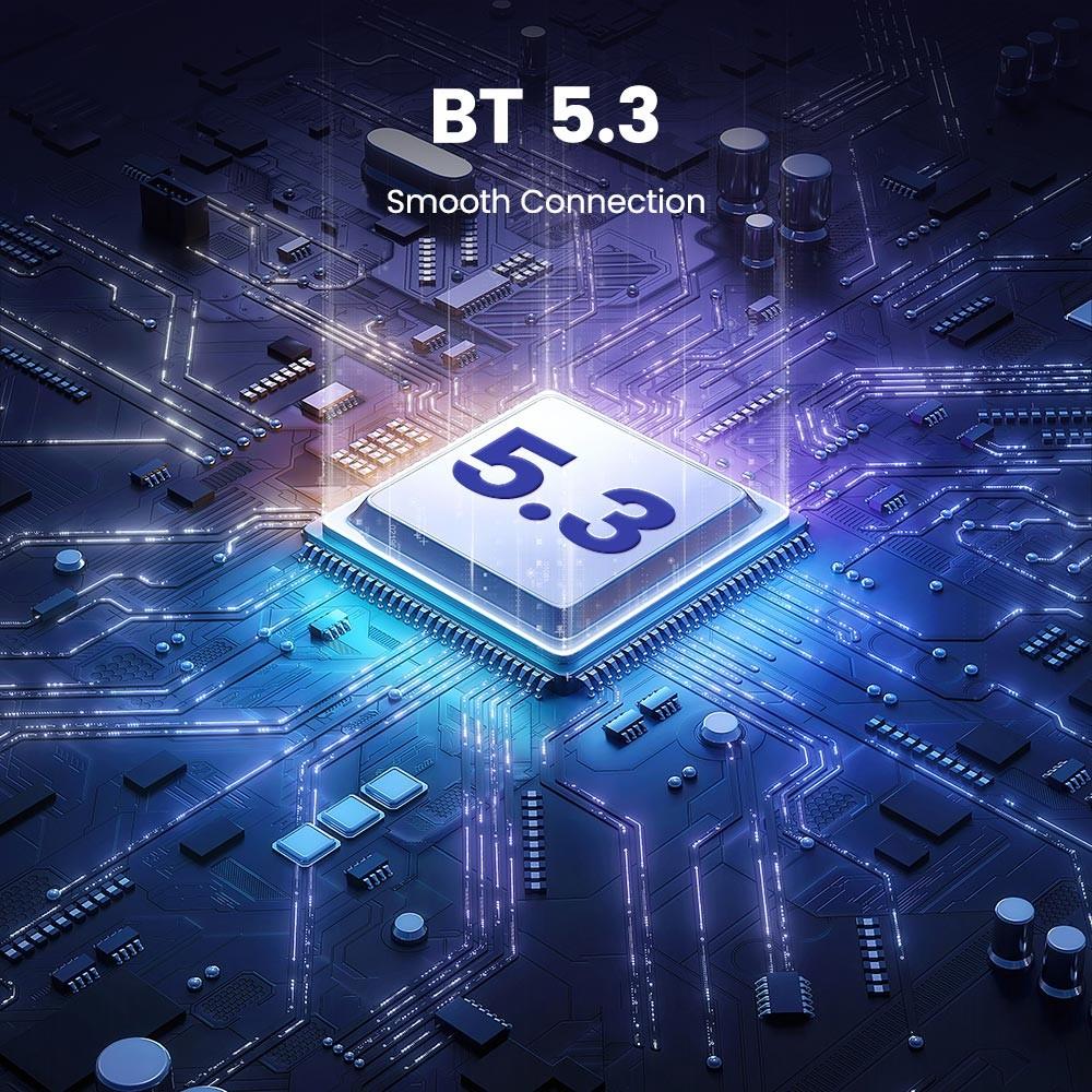 SOUNARC Q1 Earbuds Bluetooth 5.3 - Black