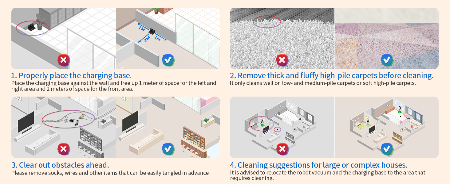 AIRROBO P20 Robot Vacuum Cleaner, 2800Pa Suction, 600ml Dustbin, Scraper Technology, 4 Cleaning Modes, Remote/App Control, Up to 120min Runtime - EU Plug