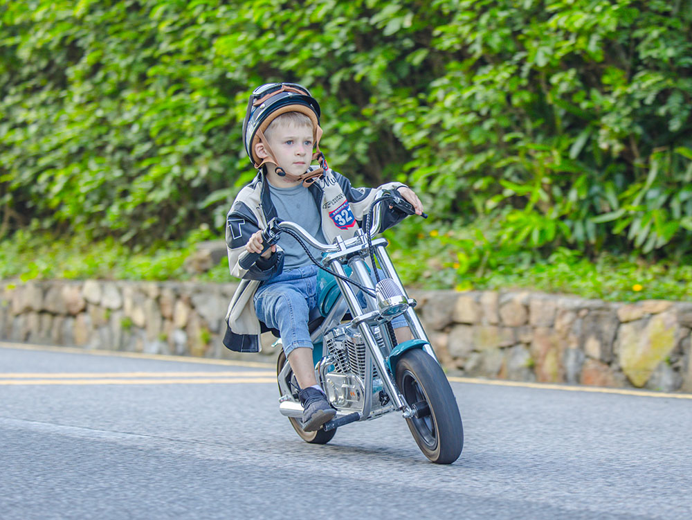 HYPER GOGO Cruiser 12 Plus with APP Electric Motorcycle for Kids 24V 5.2Ah Battery 160W Motor 10mph max Speed 12