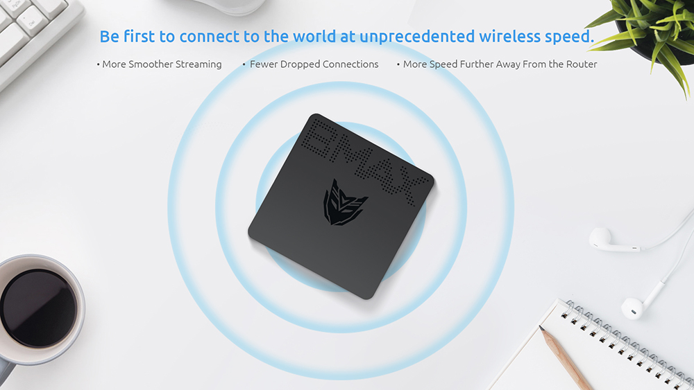 BMAX B1 Pro Mini PC Intel Gemini Lake N4000 Až 2,6 GHz Windows 11 8GB RAM 128GB SSD 2,4G/5G Dual Band WiFi Bluetooth 4.2 - EU