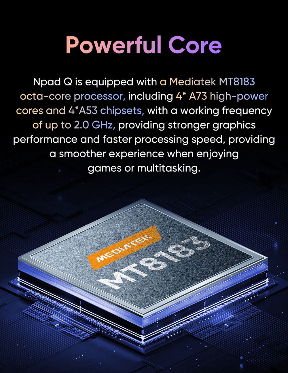 N-one NPad S 10.1'' Tablet MTK8183 Octa-Core CPU, Android 13 OS, 6GB RAM 128GB ROM, 5G WiFi, Bluetooth 5.0, 6600mAh Battery