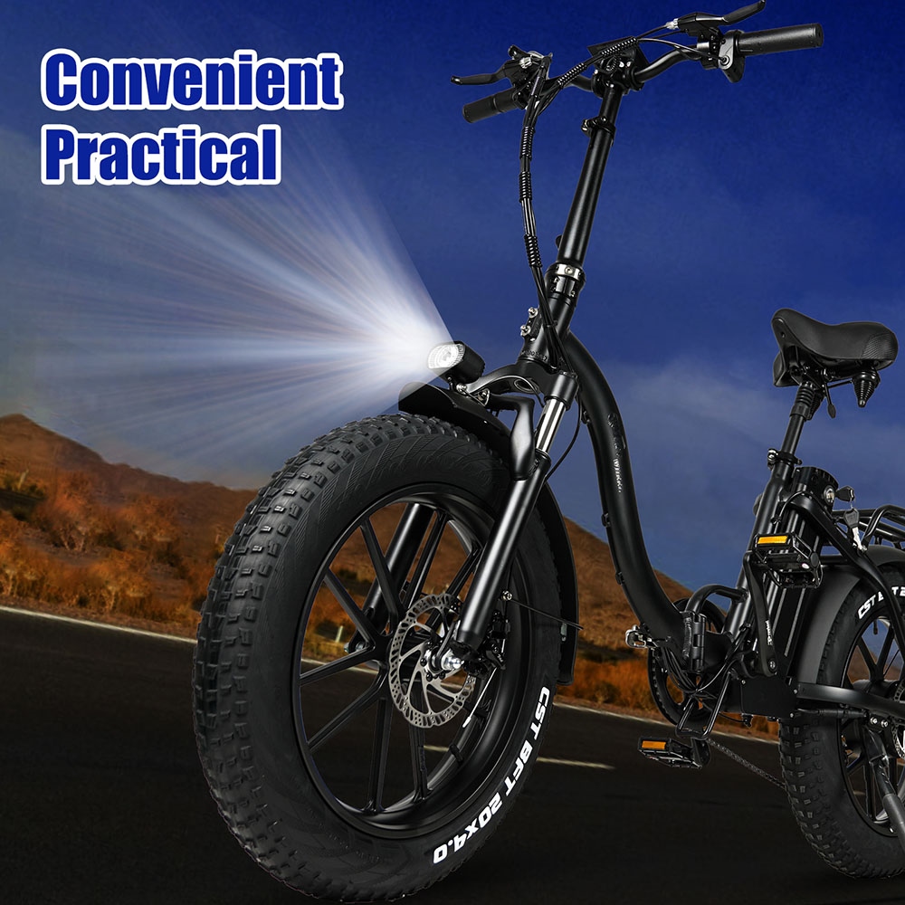 CMACEWHEEL Y20 Electric Bike 20 inch 750W Motor 48V 15Ah 40km/h Speed