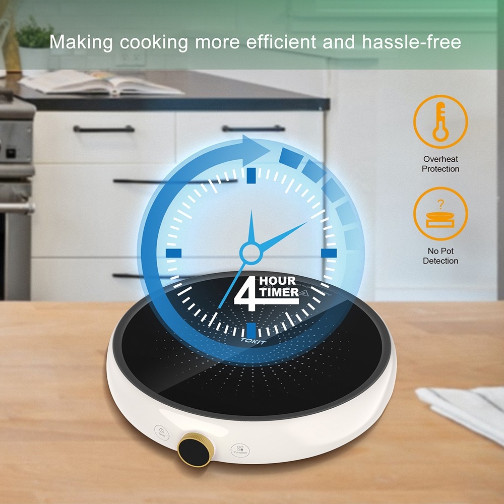 TOKIT 2100W Portable Induction Cooktop