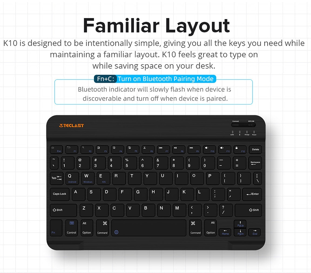Teclast K10 Bluetooth Keyboard
