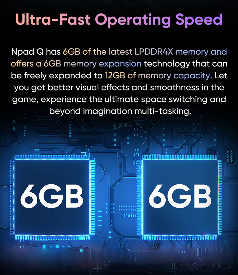 N-one NPad S 10.1'' Tablet MTK8183 Octa-Core CPU, Android 13 OS, 6GB RAM 128GB ROM, 5G WiFi, Bluetooth 5.0, 6600mAh Battery