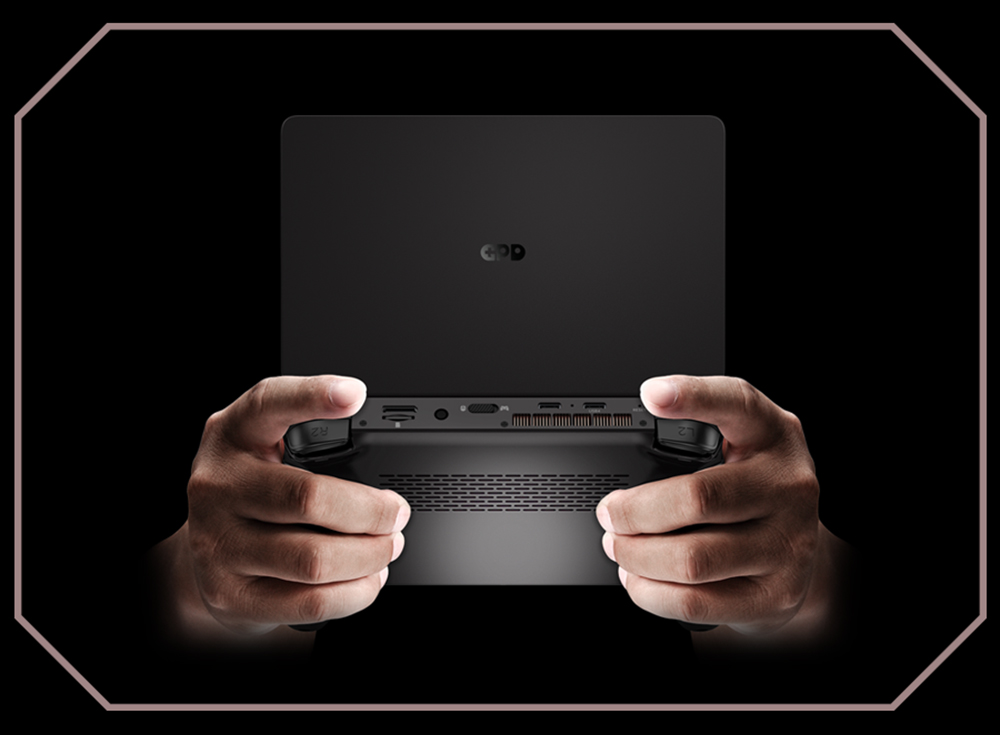 GPD WIN Mini 7-inch Handheld Gaming Console, AMD Ryzen 7 7840U, 120Hz Refresh Rate, 32GB RAM 512GB SSD, Full-Featured Type-C 65W Charging, Support Graphics Card Expansion Dock & USB4, Backlit Keyboard, 1*Oculink Port 1*microSD Card Reader - EU Plug