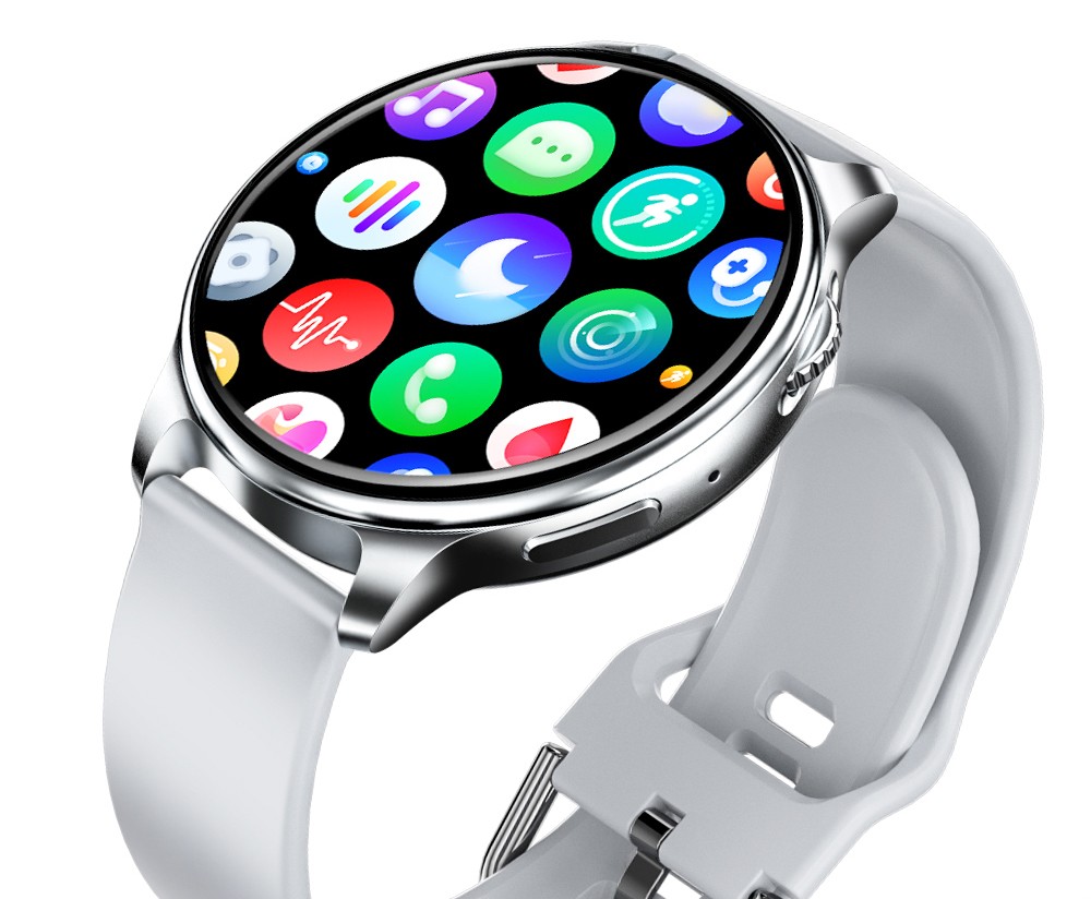 LOKMAT Time 2 Smart Watch Bluetooth Call Heart Rate Monitoring Sports Watch with Sleep Tracker for Android iOS Rose - Gold