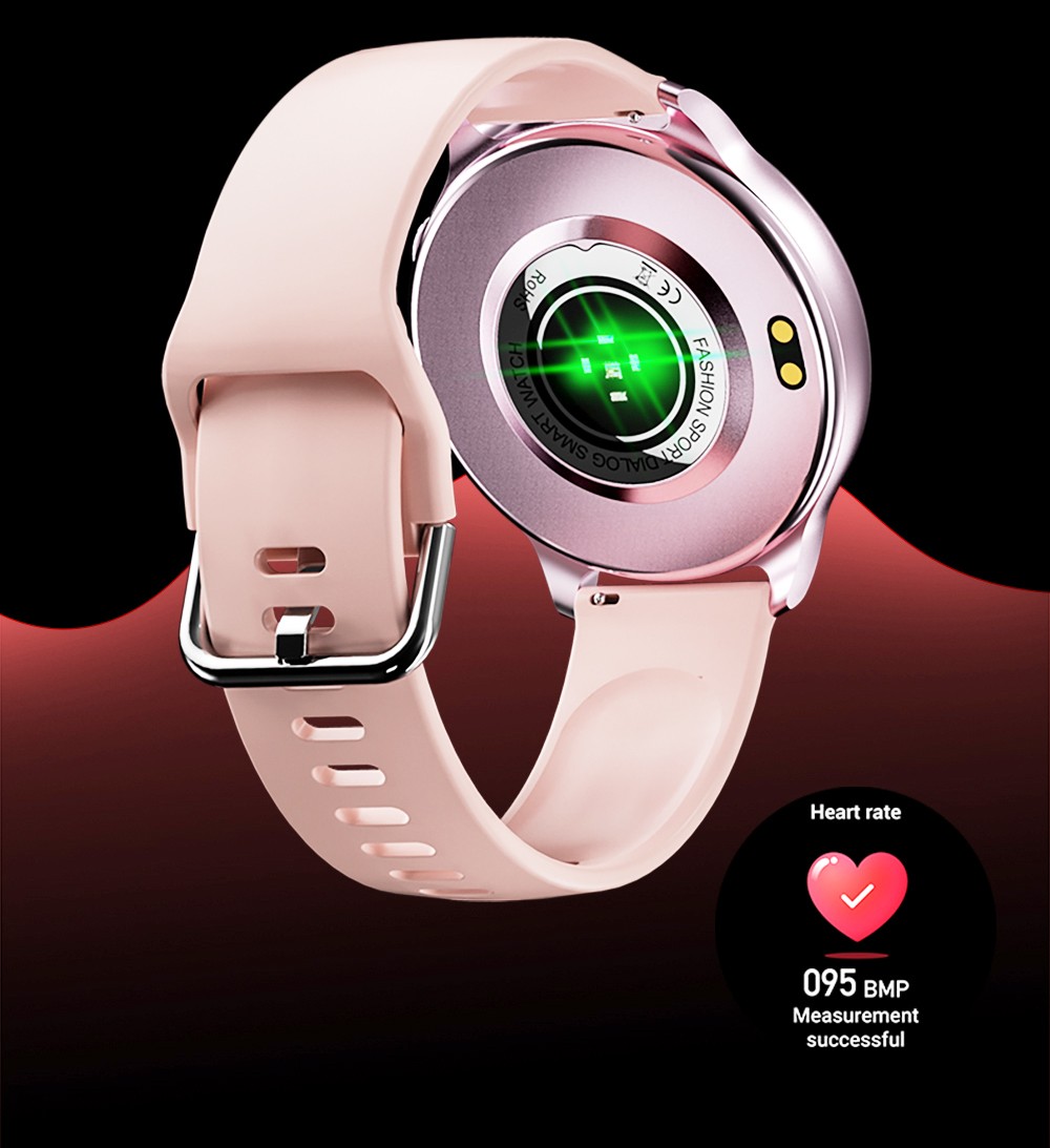 LOKMAT Time 2 Smart Watch Bluetooth Call Heart Rate Monitoring Sports Watch with Sleep Tracker for Android iOS - Silver