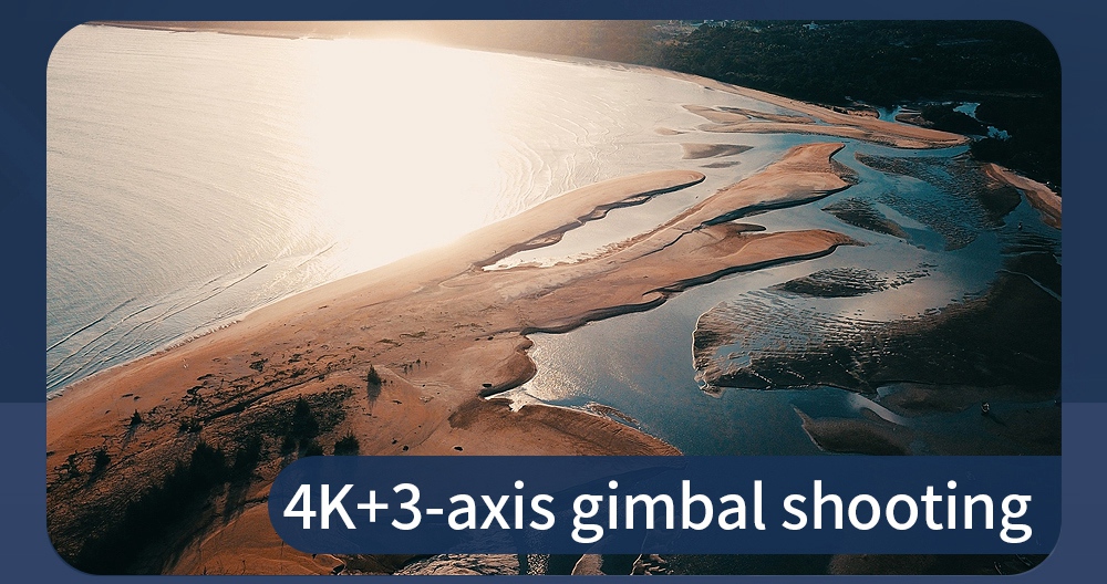 ZLL SG907 MAX 4K 5G WIFI FPV GPS Foldable RC Drone with Dual Camera 3-Axis Gimbal Optical Flow Positioning RTF - Two Batteries with Bag