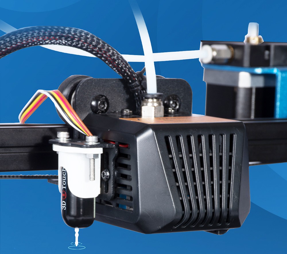 Geeetech Mizar DIY 3D Printer, Auto Leveling, Resume Print, 3.5-inch Color Touch Screen, TMC2208 Silent Drivers, 220*220*260mm