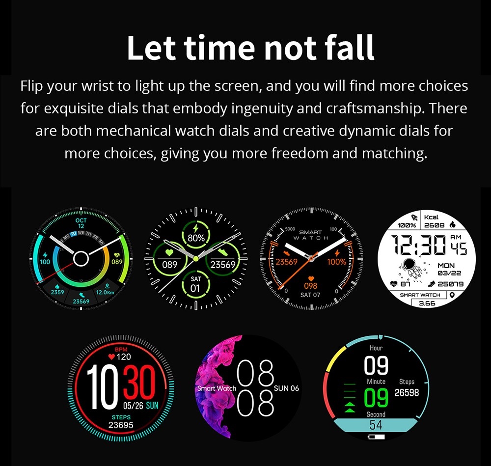 D01 Smartwatch Health Monitoring Bluetooth Calling Watch