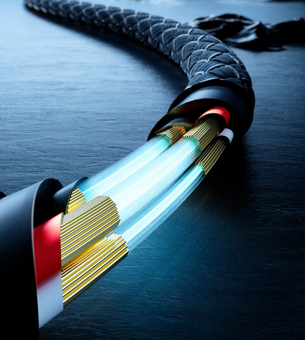 ESSAGER PD29W Fast Charging Data Cable 2m Black