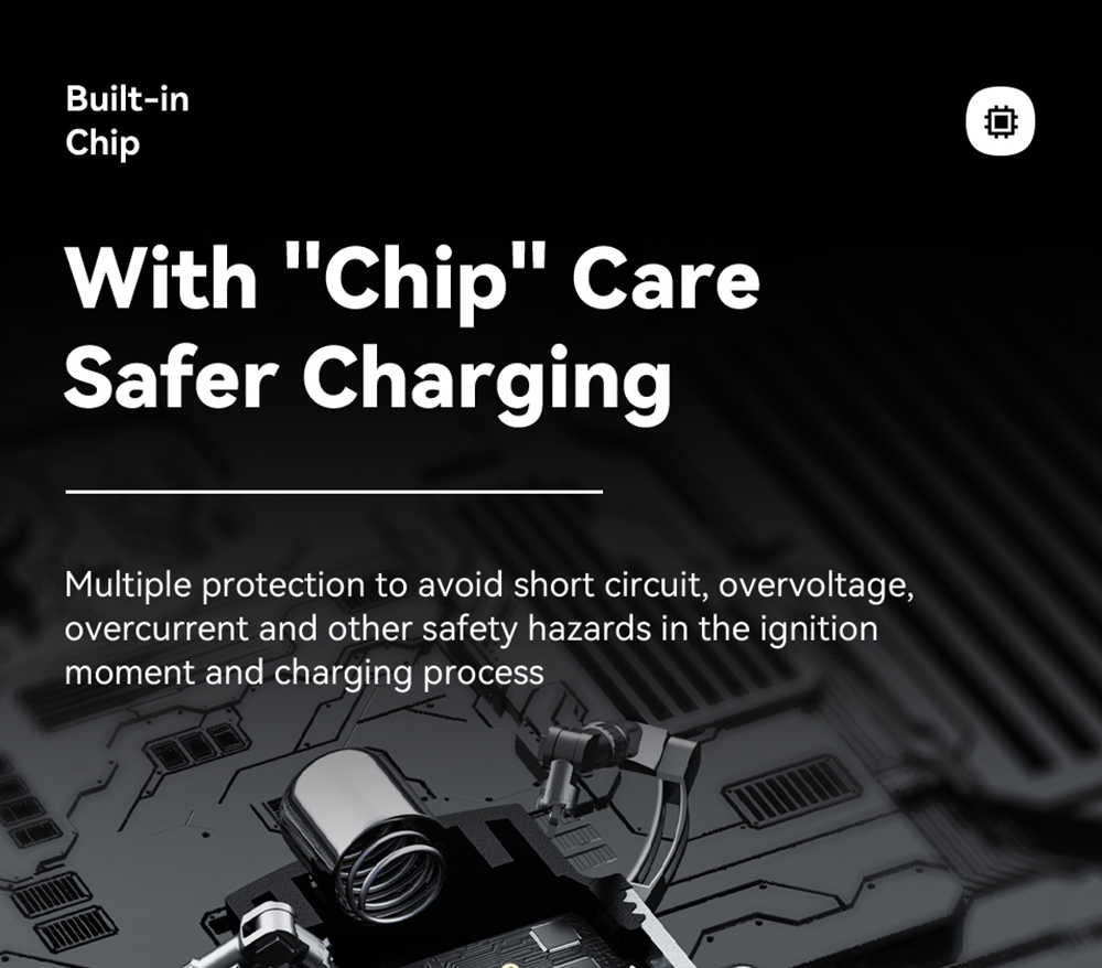 Essager 54W Car Charger, USB-A Type-C Dual Port, Support PD 3.0 / QC 3.0 / FCP / AFC Quick Charging, for iPhone Huawei Samsung Xiaomi Mobile Phones Tablets