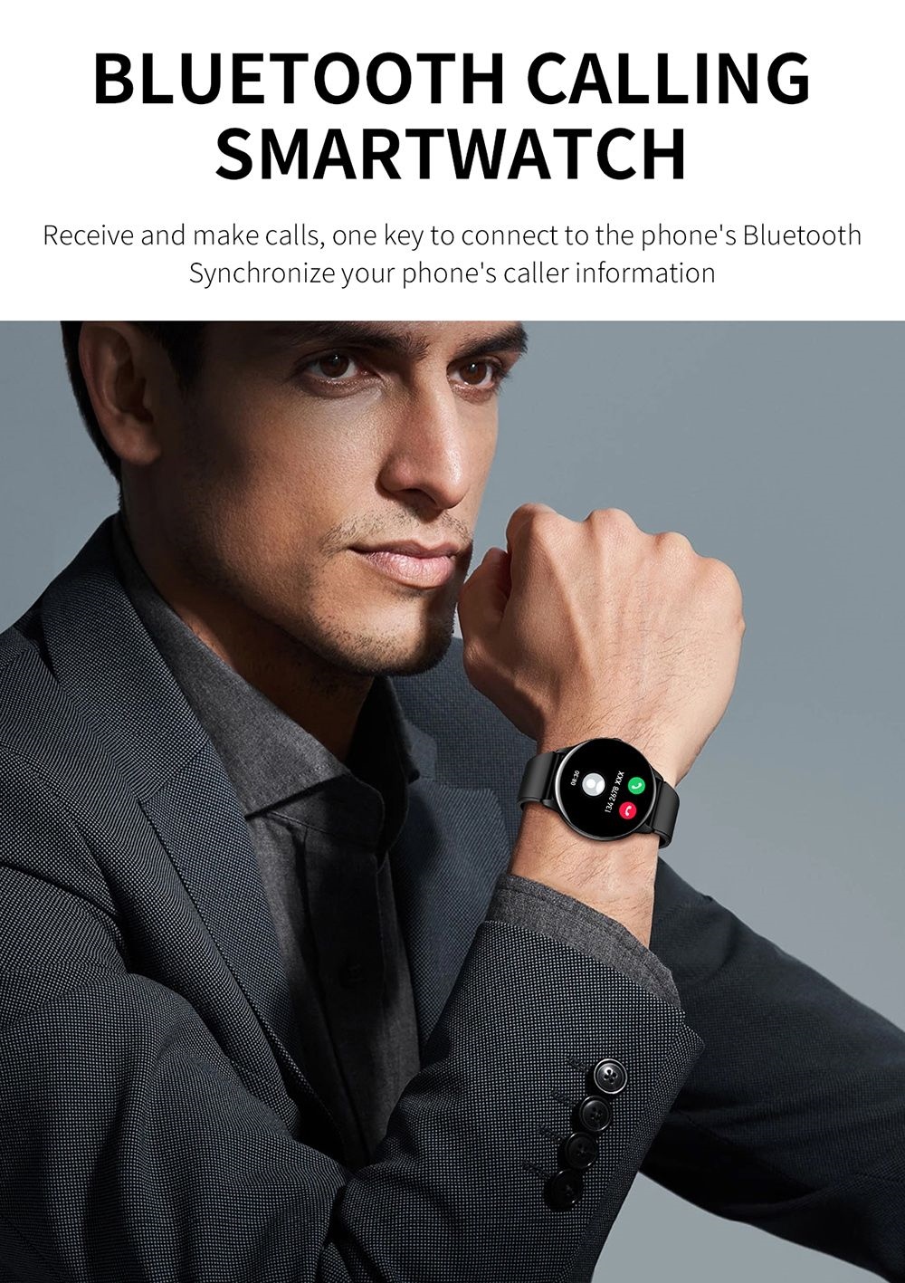 G5 Smartwatch Waterproof Sports Watch Black