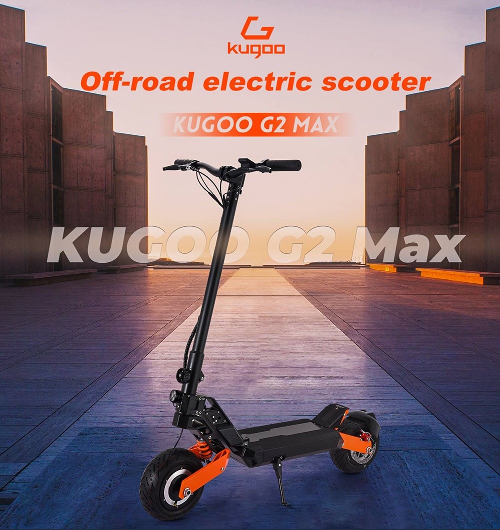 KUGOO G2 MAX Skladacia elektrická kolobežka, 10