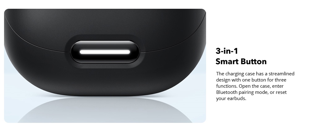 Soundcore Liberty 4 NC Earbuds TWS Headphones, Adaptive ANC 2.0, Bluetooth 5.3, IPX4 Waterproof, Fast Charging - Blue