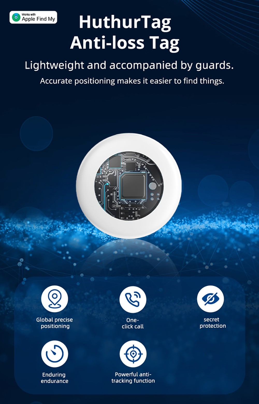 TX02 Anti Lost Tag Smart Tag