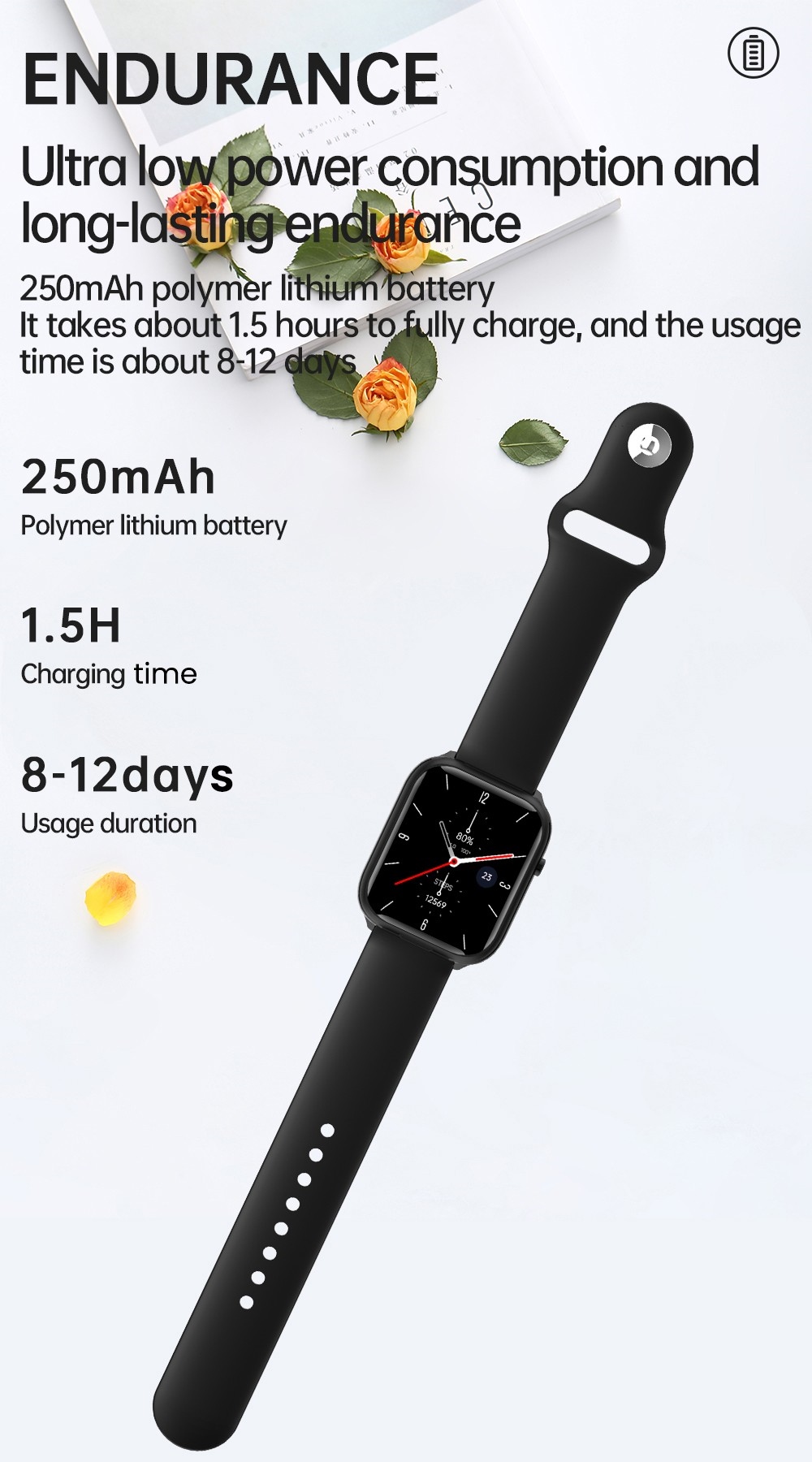 X8S 2 in 1 Smartwatch with TWS Earbuds Health Monitor Sport Watch Fitness Tracker Bluetooth Earphone