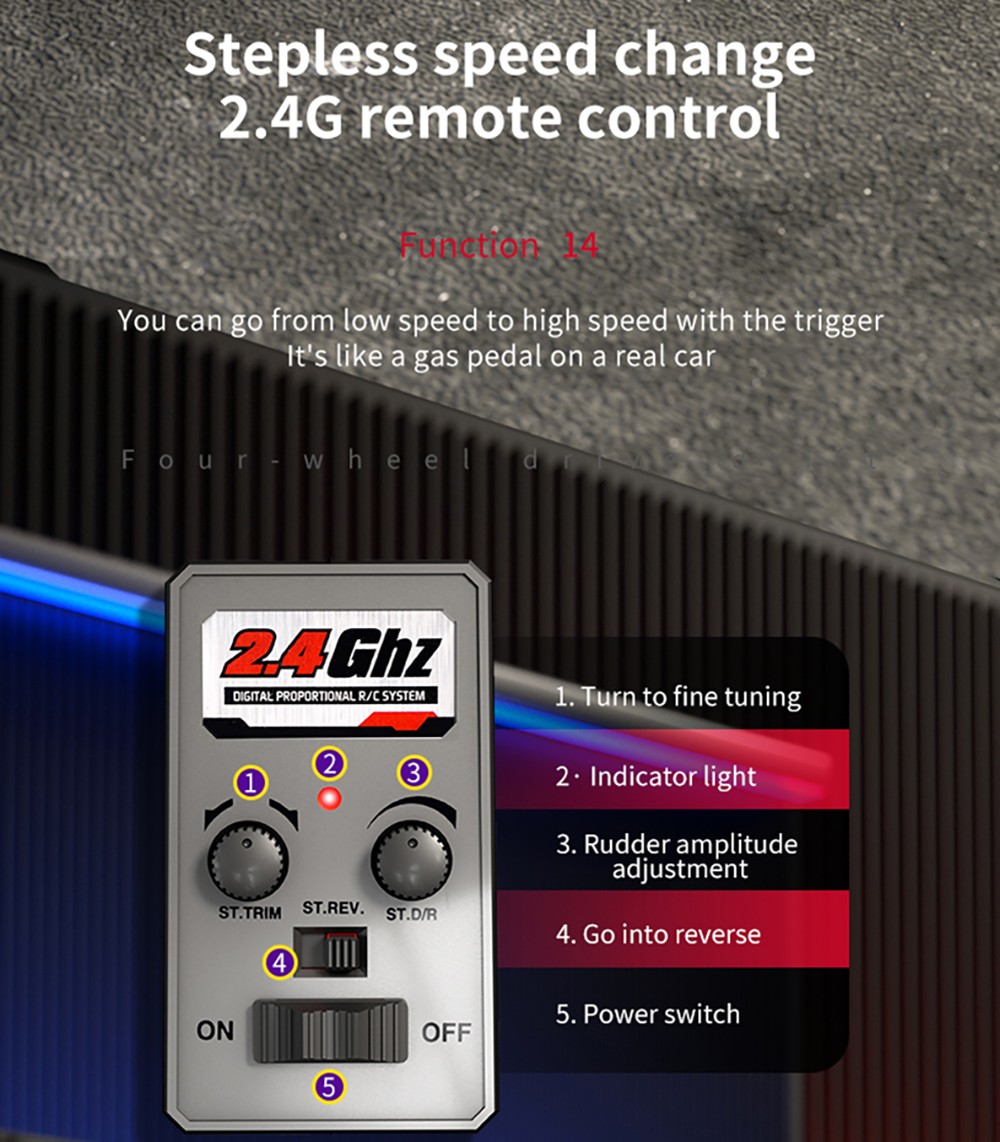 ZLL SG216 Pro RC Car 3 Batteries