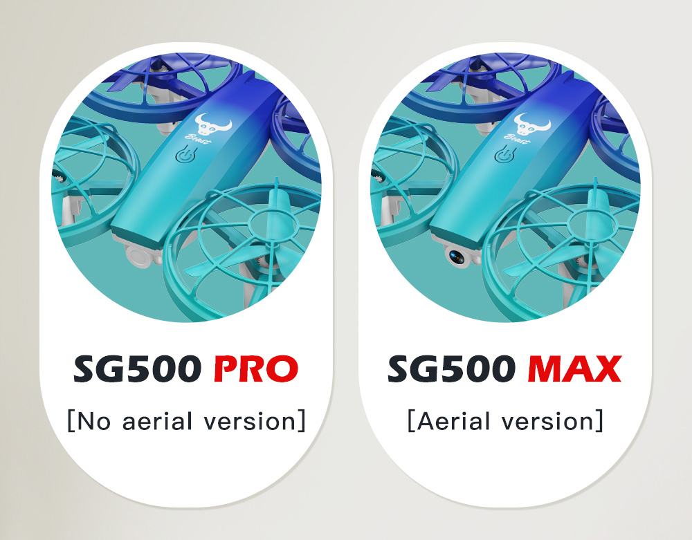 ZLL SG500 Max RC Drone with HD Camera 360&deg; Tumble Intelligent Hover Headless Mode - 3 Batteries